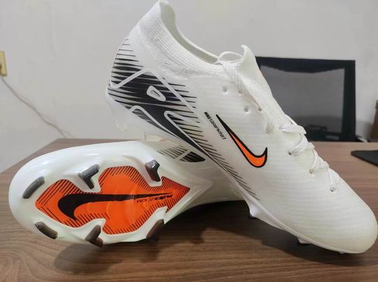 Nike Football Shoes White Yellow Black-57